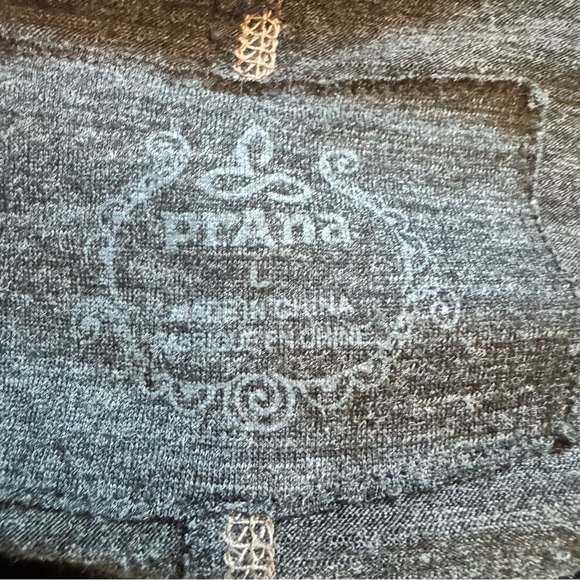 PRANA Amanda Wool Blend Top Dolman Long Sleeve - Picture 5 of 6